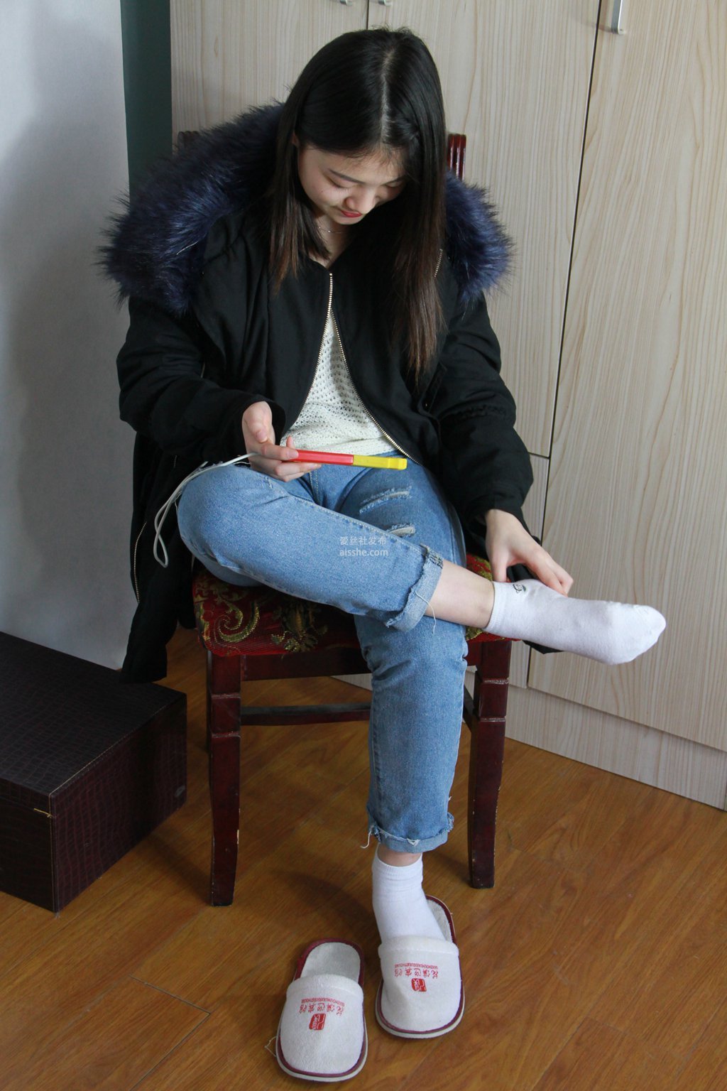 自由摄影 No.006 初冬的季节棉袜搭配丝族确实不错
