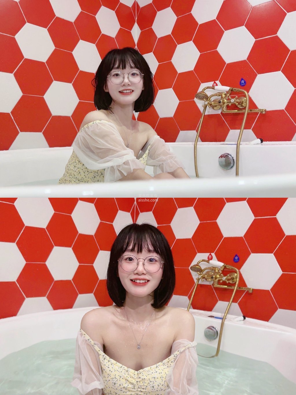 动漫博主@胜利的小生活微密圈系列 001-大浴缸