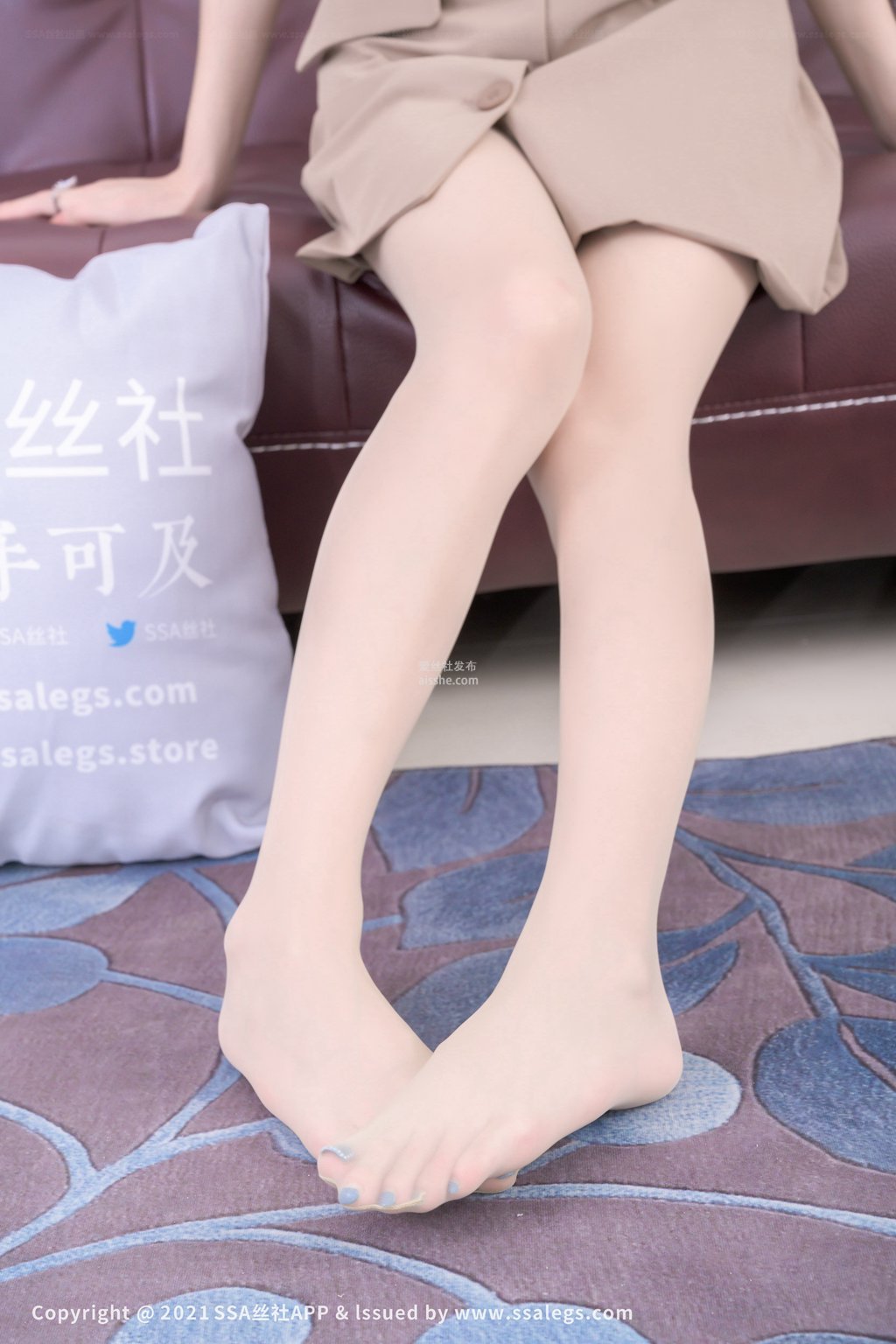 [SSA丝社] 超清版 NO.761 模特浮雪的肉丝袜美腿（下）